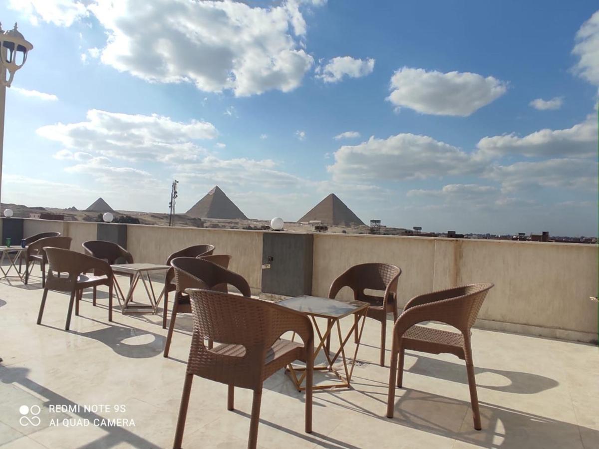 Khufu Pyramids Hotel Kafrat al Jabal ภายนอก รูปภาพ