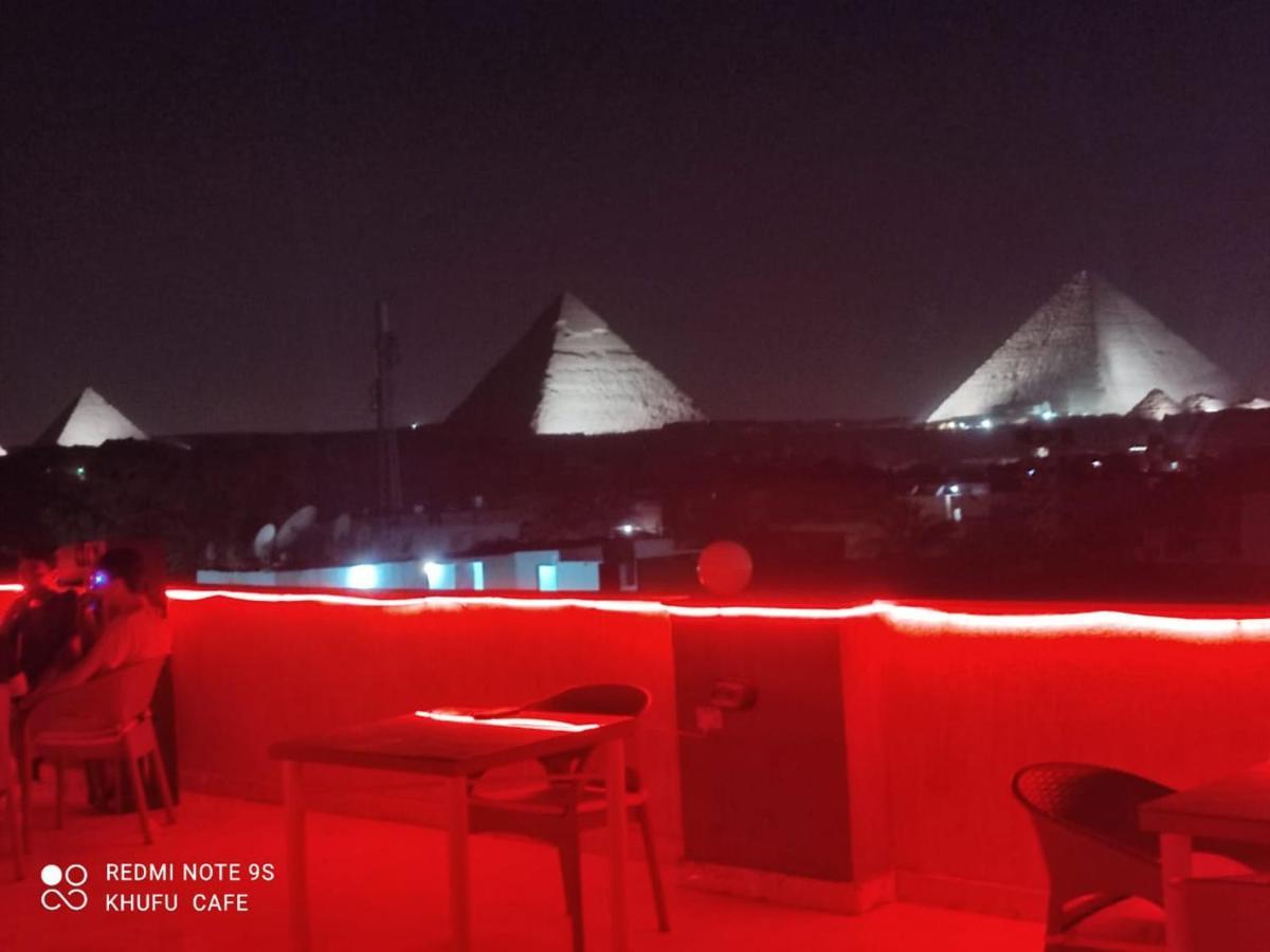 Khufu Pyramids Hotel Kafrat al Jabal ภายนอก รูปภาพ